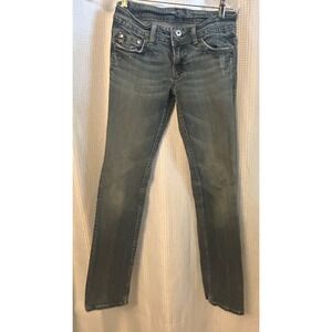 Miss Me Medium Rinse Kansas Flare Jeans Size 27 Style JP4332